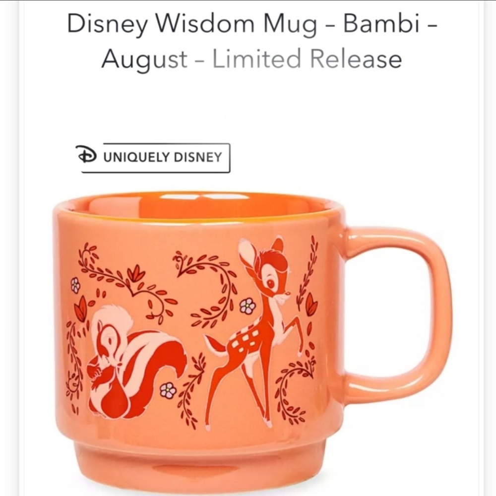 Disney bambi wisdom cup cute